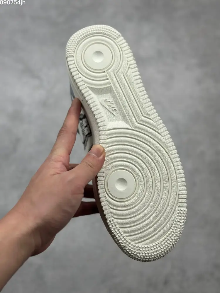 Kaws x Nike Air Force 1 Mid 'Small Companion' Blue White Custom – Best Sneakers Online FashionForward 1042 