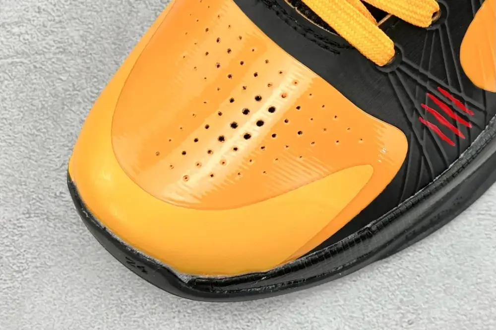 Lightweight NK Zoom Kobe 5 Collaboration – Yellow Black – Authentic Nike Sneakers 1458 