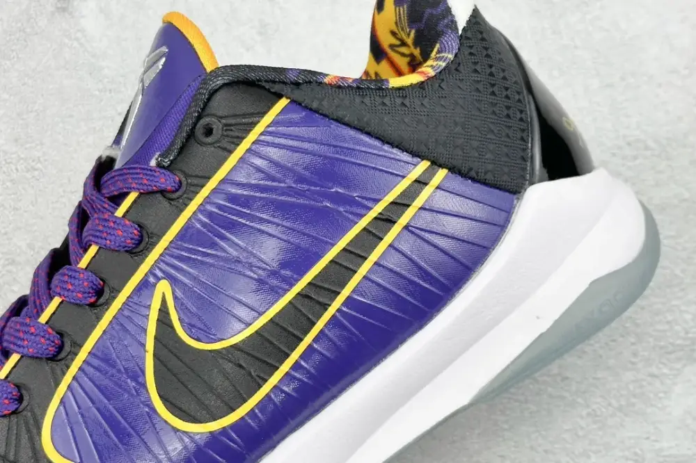 NK Zoom Kobe 5 Protro – Purple Black Yellow – High-Quality with Nike Style Unisex 1463 