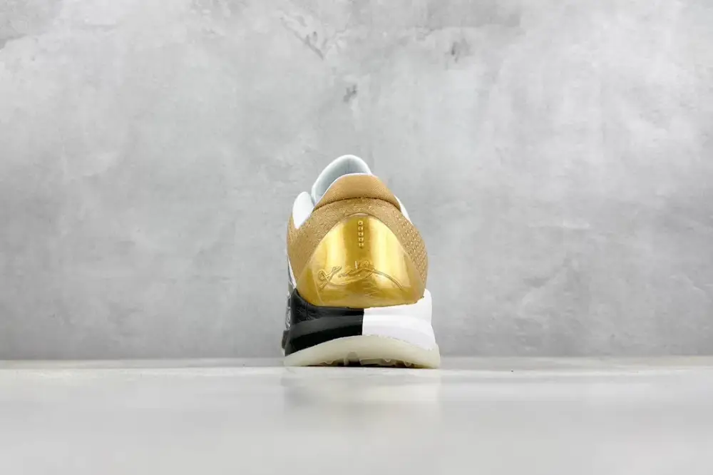 StreetReady NK Zoom Kobe 5 Protro – White Black Gold – Collaborative Edition with and Nike Collection 1457 