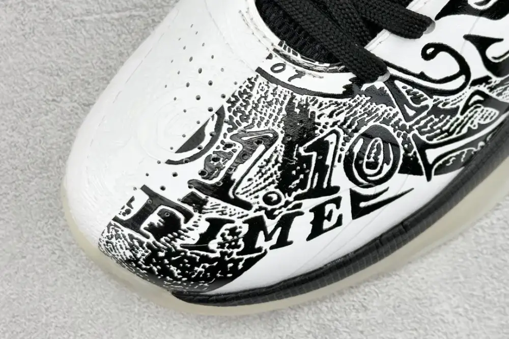 StreetReady NK Zoom Kobe 5 Protro – White Black Gold – Collaborative Edition with and Nike Collection 1457 