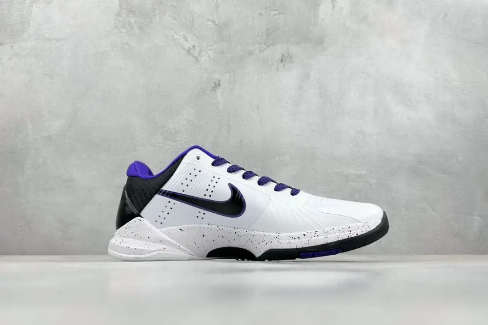 NK Zoom Kobe 5 Protro – White Purple – High-Quality with Nike Design Sustainable 1466 