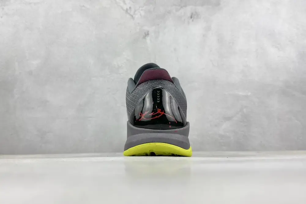 Breathable NK Zoom Kobe 5 Protro 'Pure ' – Grey Purple Yellow – with Nike Design 1453 