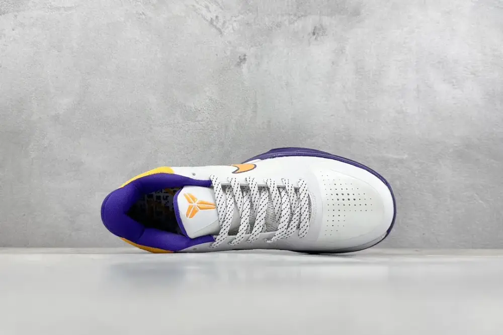 ModernLook NK Zoom Kobe 5 Pure Edition – White Orange Purple with Nike Design 1456 