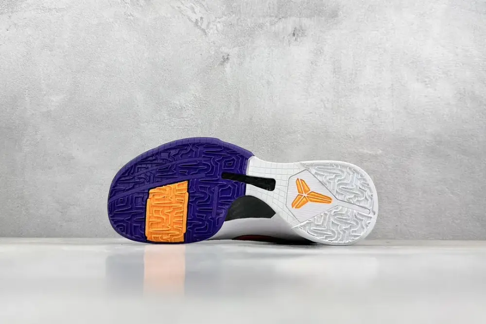 ModernLook NK Zoom Kobe 5 Pure Edition – White Orange Purple with Nike Design 1456 