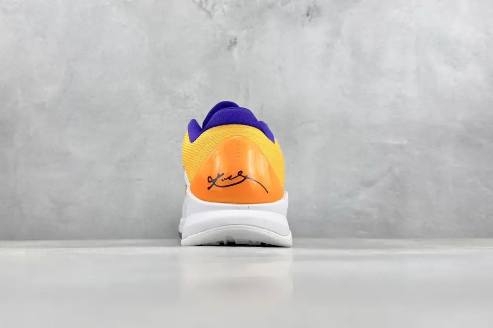 ModernLook NK Zoom Kobe 5 Pure Edition – White Orange Purple with Nike Design 1456 