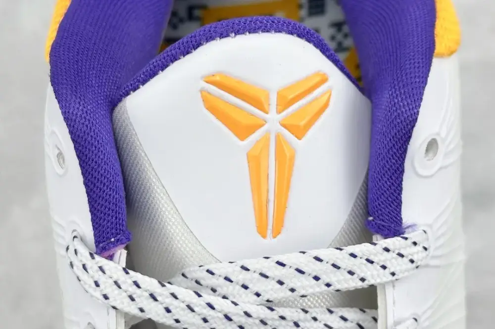 ModernLook NK Zoom Kobe 5 Pure Edition – White Orange Purple with Nike Design 1456 