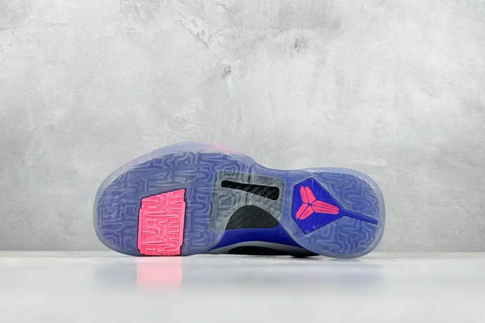 Lightweight NK Zoom Kobe 5 Pure Version – White Pink Blue with Nike Style 1468 