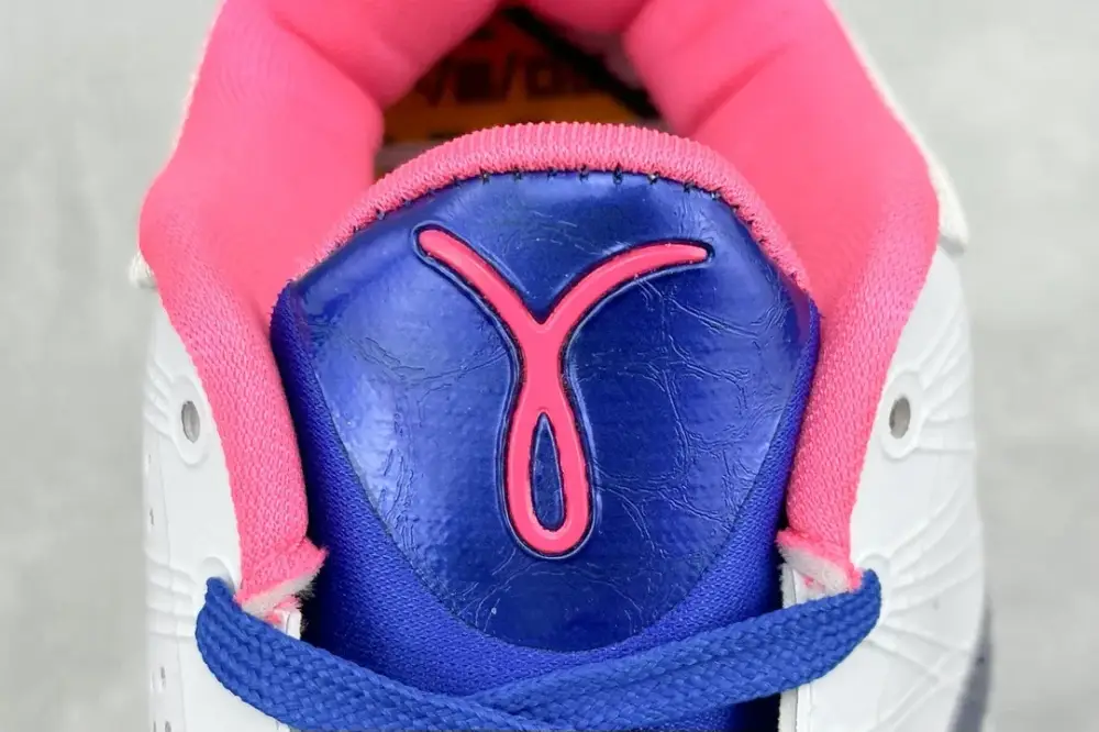 Lightweight NK Zoom Kobe 5 Pure Version – White Pink Blue with Nike Style 1468 