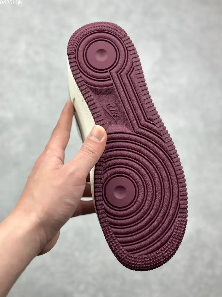 NOCTA x Nike Air Force 1 Low 'Burgundy' – Limited Edition with High Quality Design Youthful 1074 