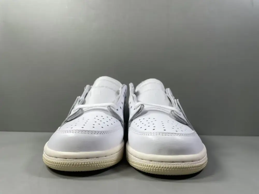 SoftTouch Nike AJ1 Low Deconstructed White – Corporate 260 Pure Version – Men's – Top Quality Best Sneakers 1254 