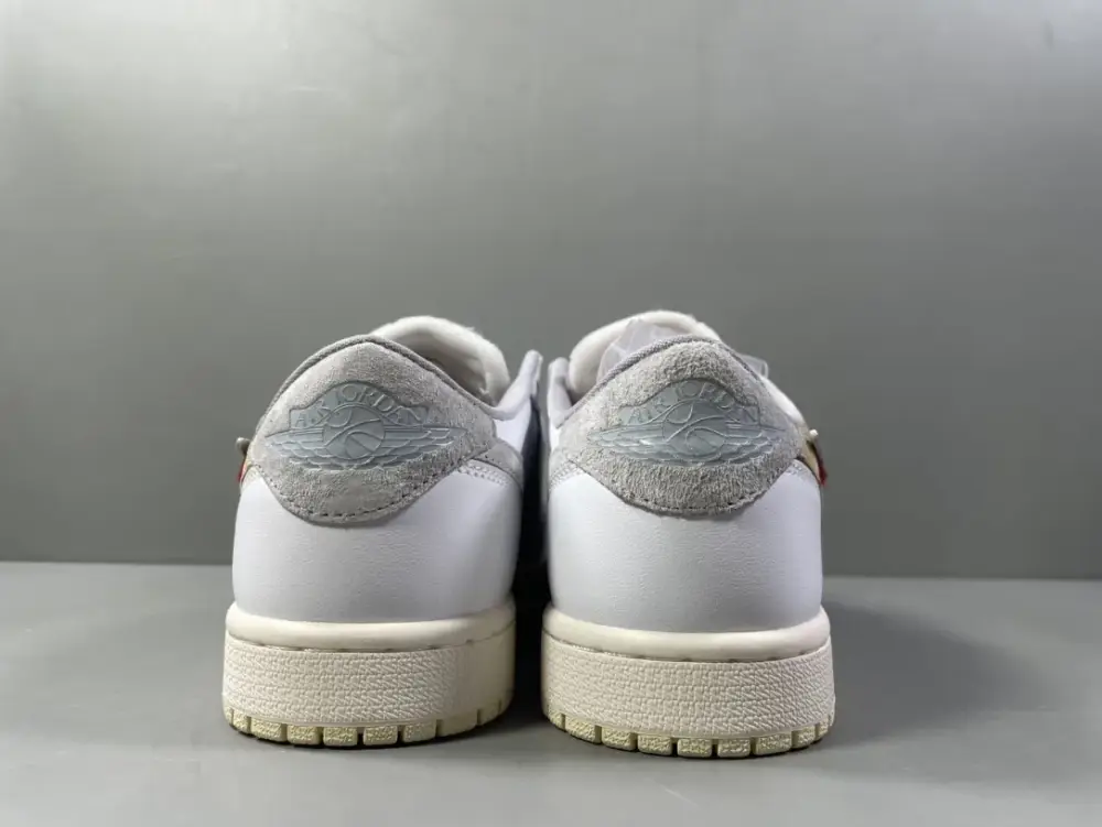 SoftTouch Nike AJ1 Low Deconstructed White – Corporate 260 Pure Version – Men's – Top Quality Best Sneakers 1254 