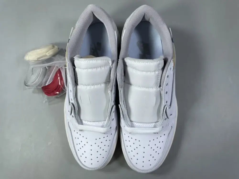 SoftTouch Nike AJ1 Low Deconstructed White – Corporate 260 Pure Version – Men's – Top Quality Best Sneakers 1254 