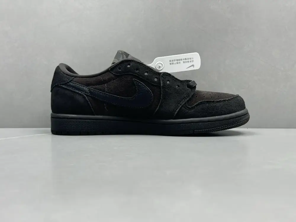 Cozy Nike AJ1 Low Swoosh Collaboration – Black Coffee – Top – Nike – Sizes 36-47 (Including Half Sizes 1270 