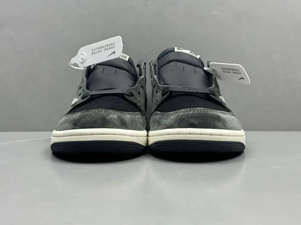 Nike AJ1 Low x Off-White Black Grey Swoosh – Best Sneakers – Sizes 36- Thermal 1267 