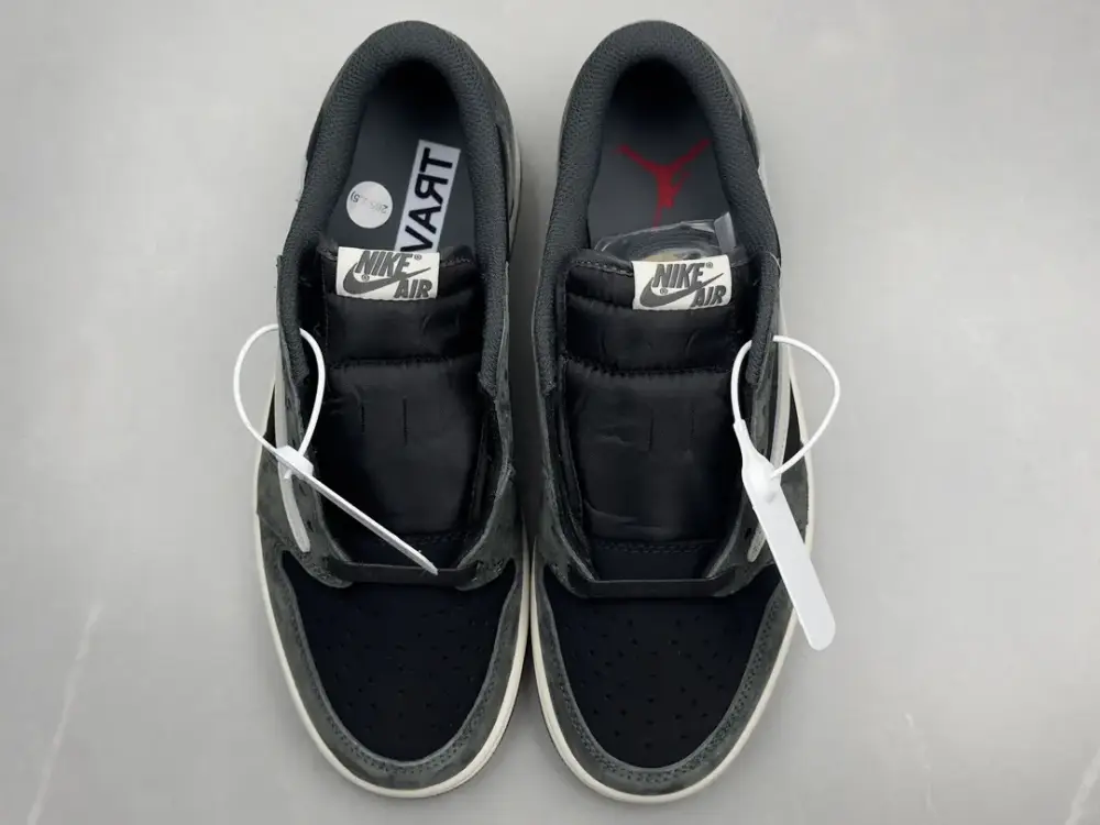 Nike AJ1 Low x Off-White Black Grey Swoosh – Best Sneakers – Sizes 36- Thermal 1267 
