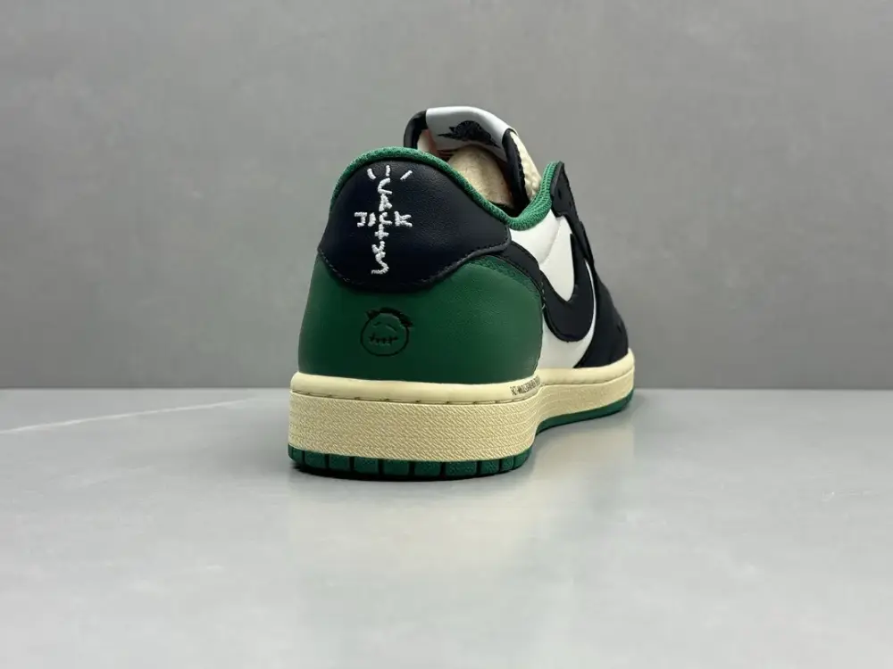 Nike AJ1 Low x Travis Scott White Green Cactus Jack – Top Quality Sneakers Sizes 36- Effortless 1261 