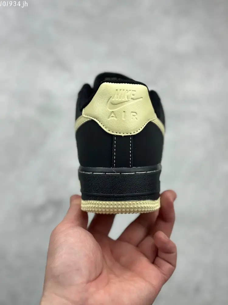 Nike Air Force 1 '07 Low Black Gold Sneakers – Top Best Sneakers – DH5696- GoodFit 1024 