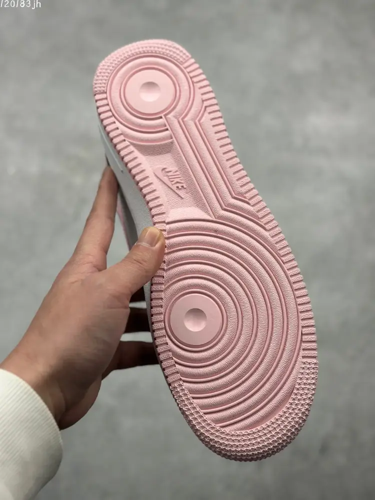 NewStyle Nike Air Force 1 '07 Low – Black White Pink, Best Sneakers, Style: AA1366- 1009 