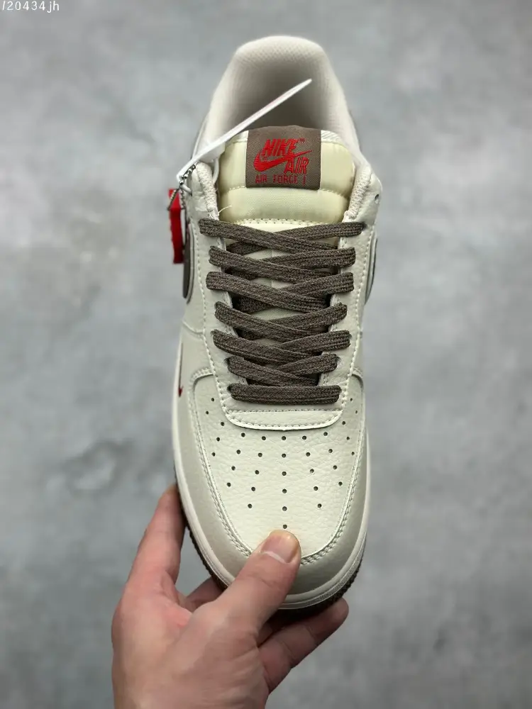 Nike Air Force 1 '07 Low – Brown White – Best Sneakers Original Version (AA1366- Vibrant 1003  CEEC594