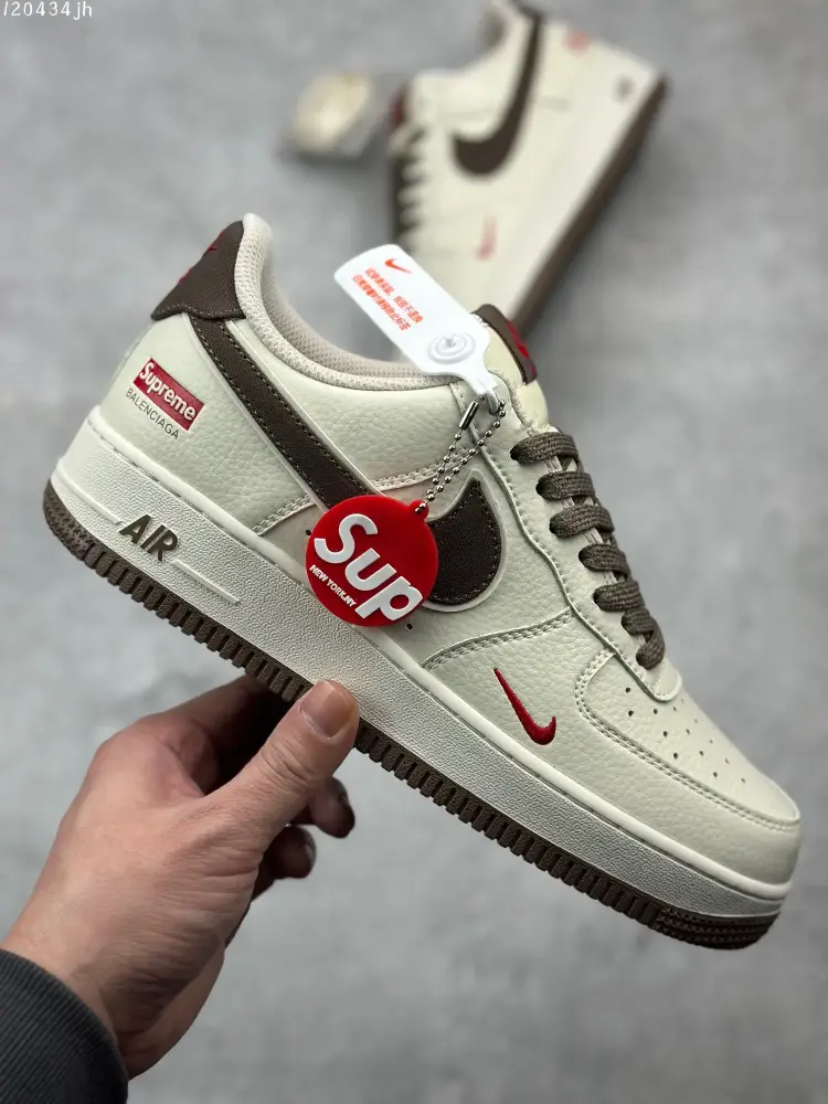 Nike Air Force 1 '07 Low – Brown White – Best Sneakers Original Version (AA1366- Vibrant 1003 