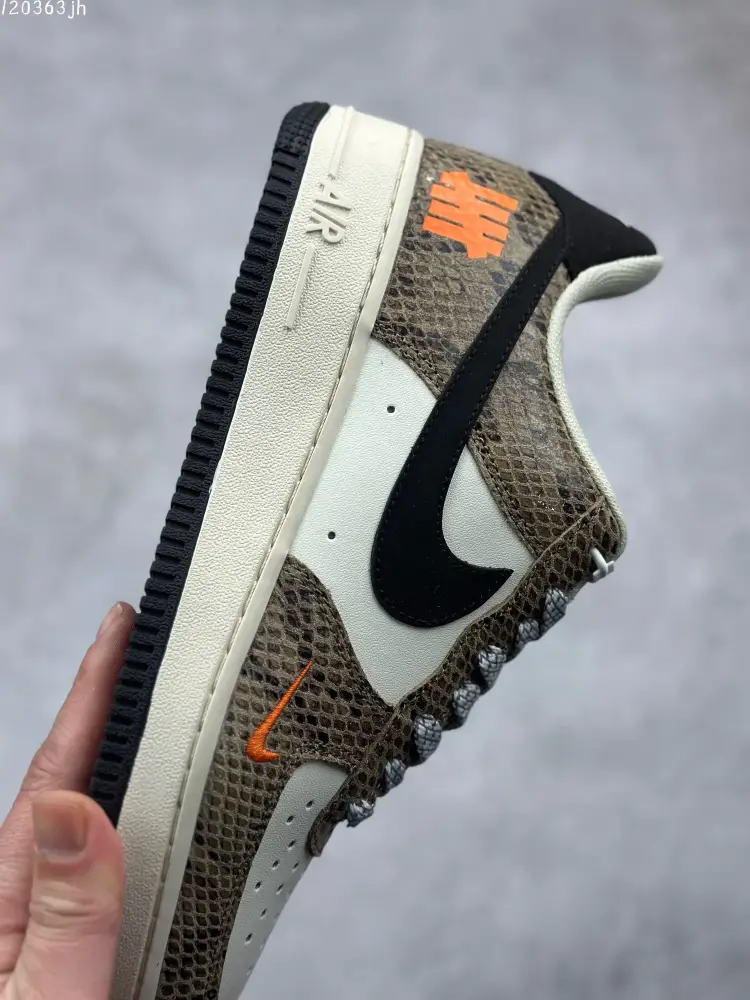 Nike Air Force 1 '07 Low – Camo Black White, AA1366-401, Various Sizes, Best Sneakers, Chic 1004 