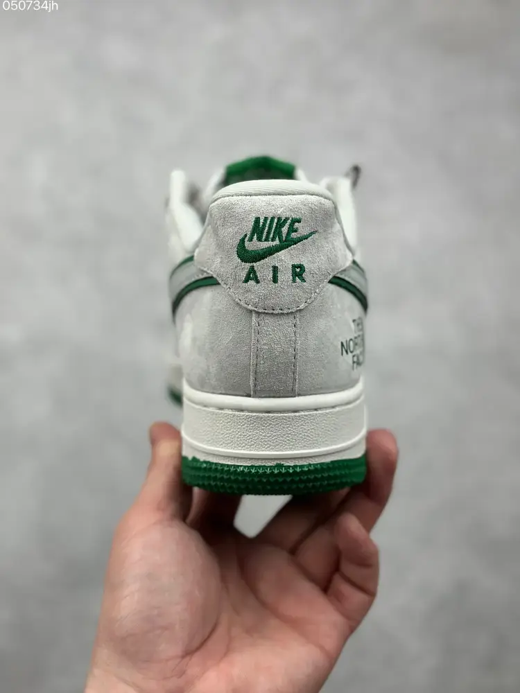 Nike Air Force 1 '07 Low x The North Face x CDG – Mint Green Pig Suede – Best Sneakers & WaterResistant 995 