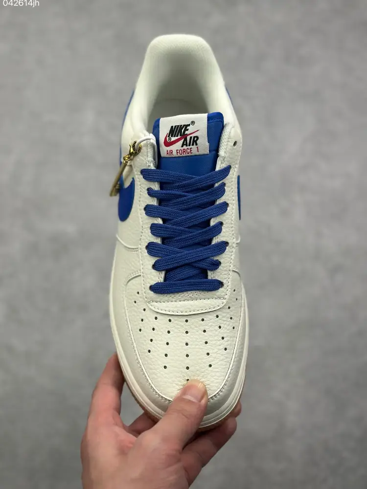 EyeCatching Nike Air Force 1 Low '07 Cream Blue – Best Sneakers for Men and Women, Low-Top 1005 