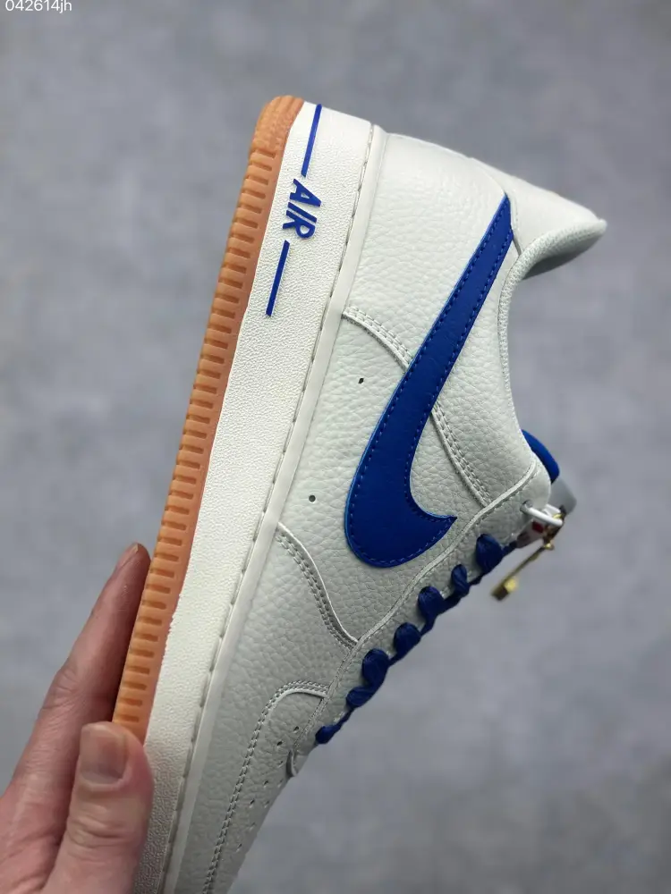 EyeCatching Nike Air Force 1 Low '07 Cream Blue – Best Sneakers for Men and Women, Low-Top 1005 