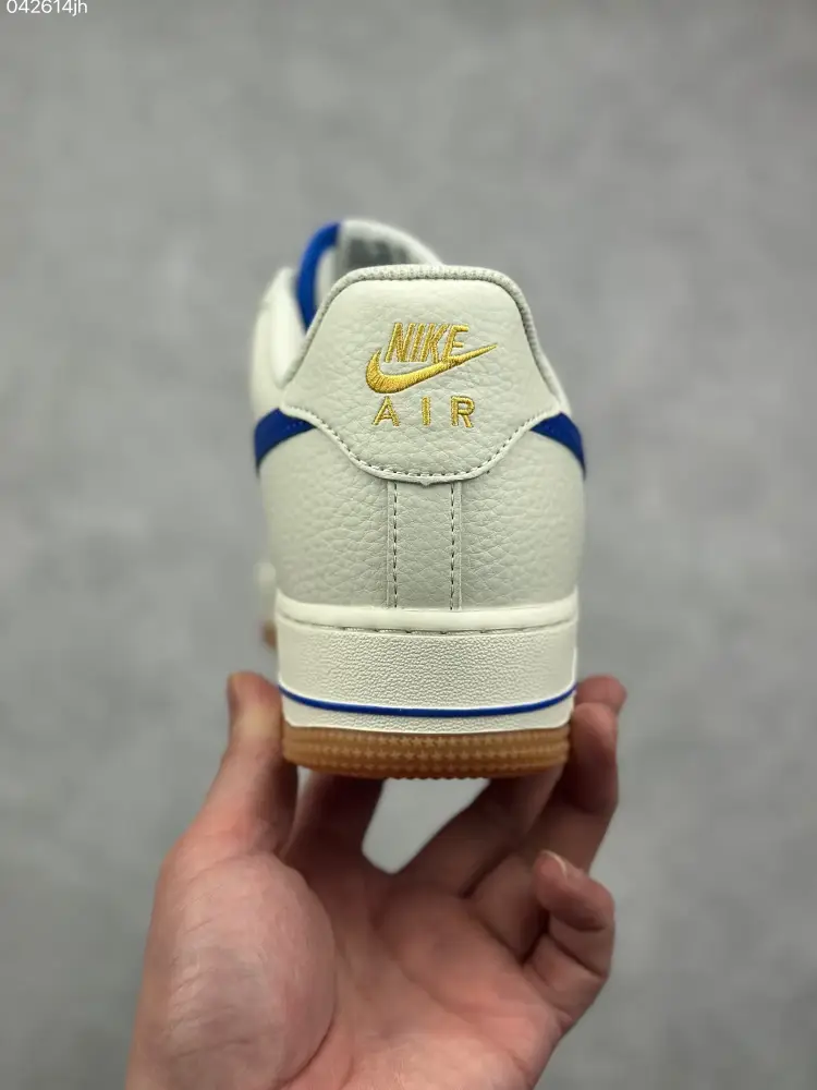 EyeCatching Nike Air Force 1 Low '07 Cream Blue – Best Sneakers for Men and Women, Low-Top 1005 