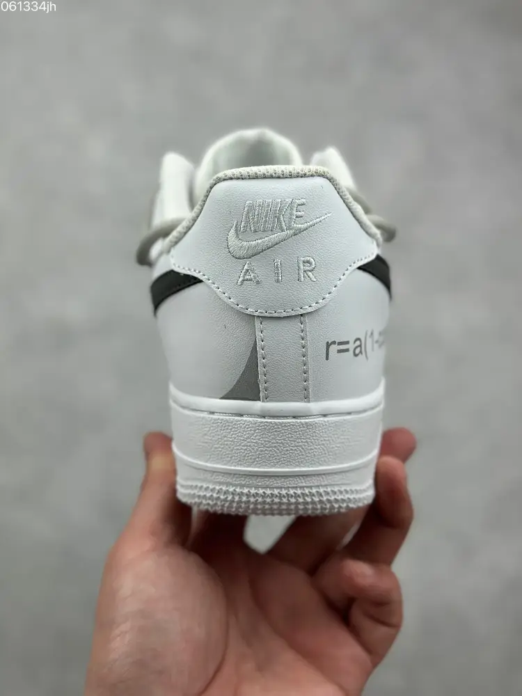 Refined Nike Air Force 1 Low '07 Custom Anime Theme White Grey Low-Top – Top Fake Nike Sneakers 1072 