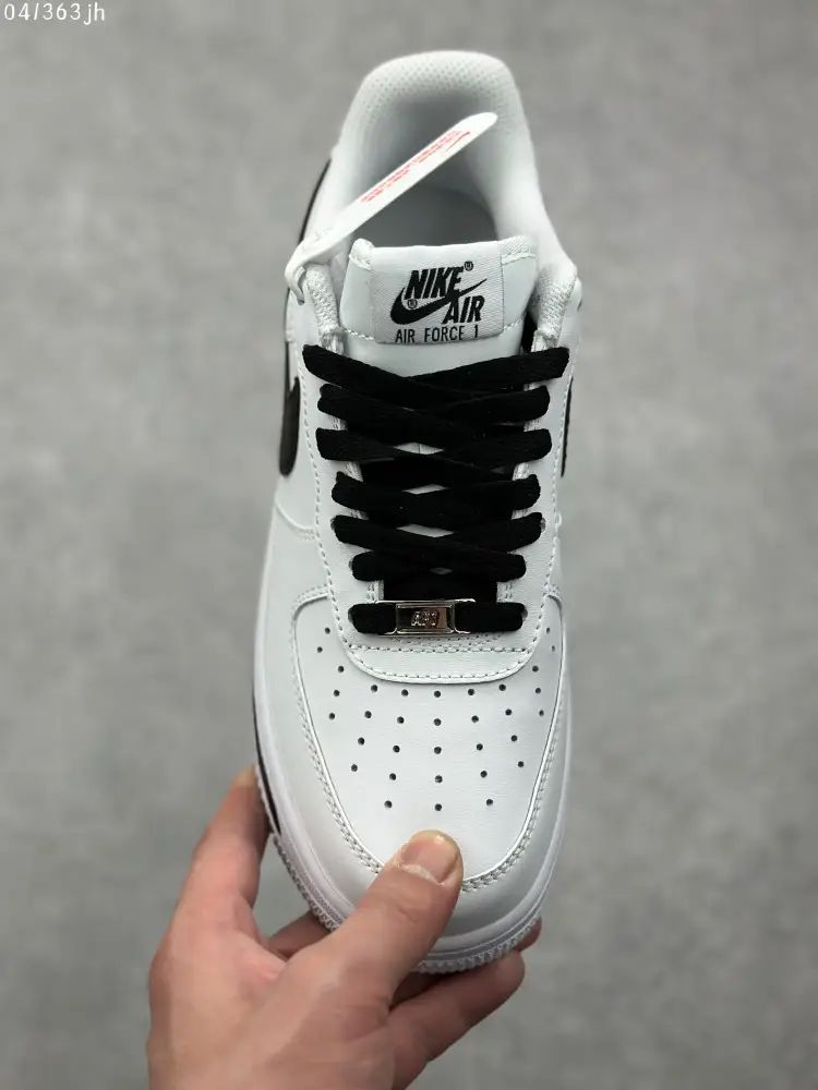 Flexible Nike Air Force 1 Low '07 Custom Sunflower White Black Sneakers – High Quality Size 36- 1080  FDEDA63