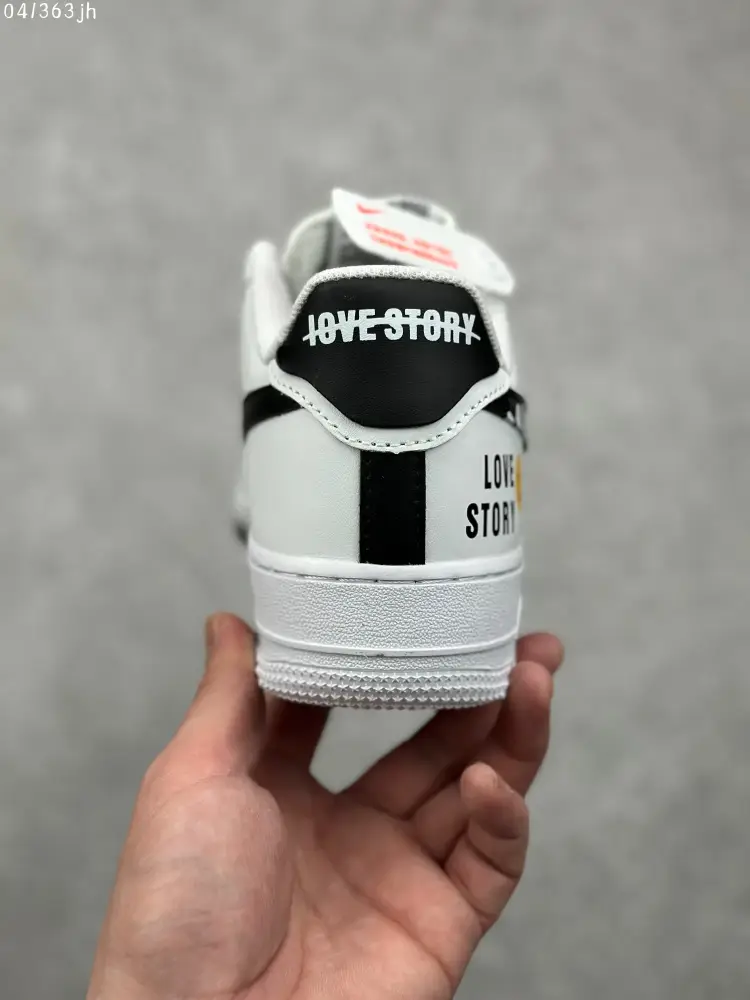 Flexible Nike Air Force 1 Low '07 Custom Sunflower White Black Sneakers – High Quality Size 36- 1080 