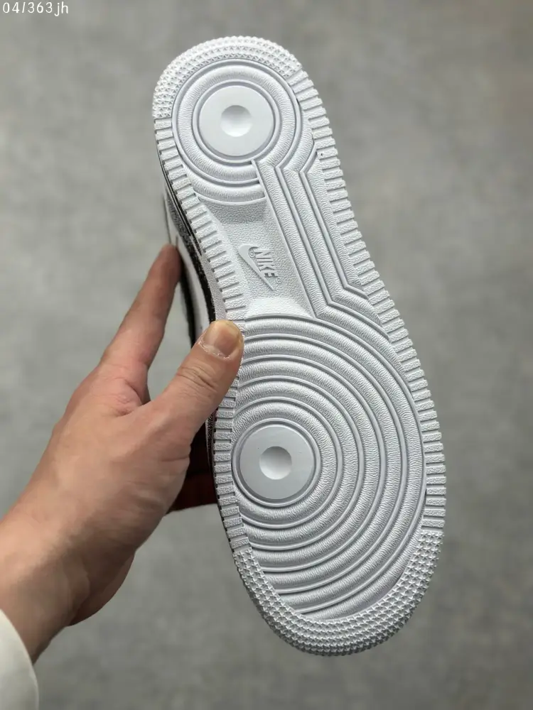 Flexible Nike Air Force 1 Low '07 Custom Sunflower White Black Sneakers – High Quality Size 36- 1080 