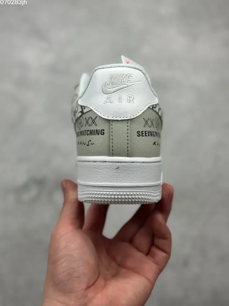 Nike Air Force 1 Low 'Dior' White Blue Sneakers – Best Sneakers with Official Authentic Design, Original Box and Accessories, Sizes 36- Sleek 1060 
