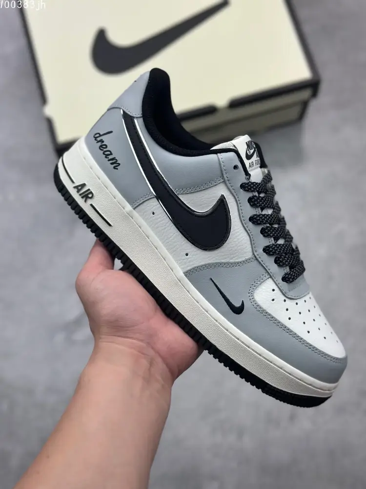 Nike Air Force 1 Low 'Dream' – Grey Black White Top Fake Nike Sneakers ModernLook 1030  DCCCE599