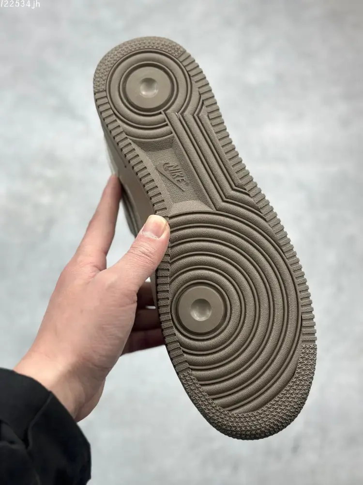 Stylish Nike Air Force 1 Low Grey Black Suede – Limited Edition Fall Winter 2023 High Quality 