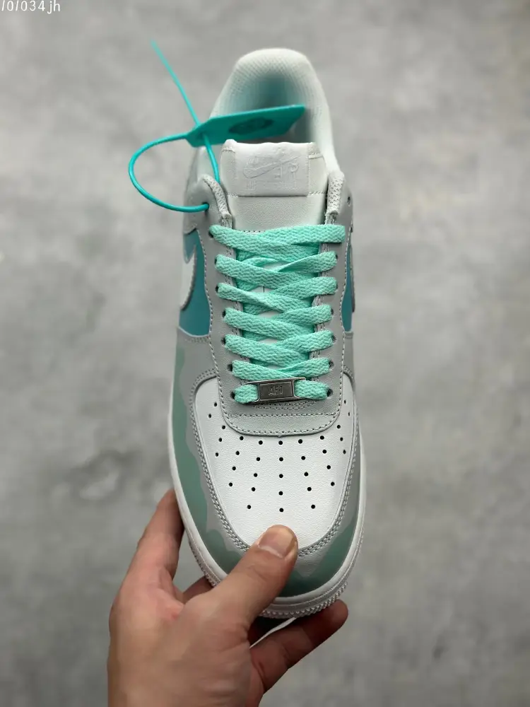 SunProtective Nike Air Force 1 Low 'Love in Rain Season' – CW2288-111 – Cream Mint Green – Top Best Sneakers 1027  AABA22