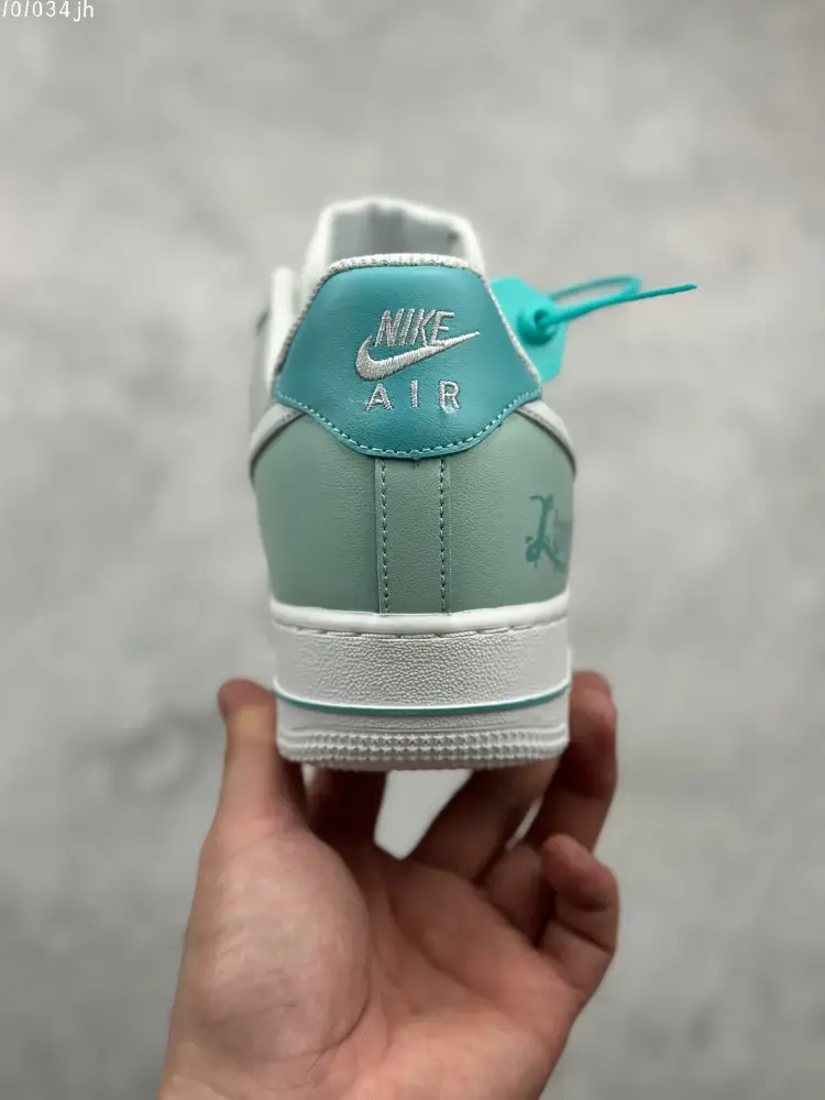 SunProtective Nike Air Force 1 Low 'Love in Rain Season' – CW2288-111 – Cream Mint Green – Top Best Sneakers 1027 