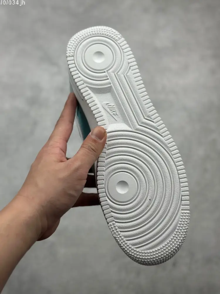 SunProtective Nike Air Force 1 Low 'Love in Rain Season' – CW2288-111 – Cream Mint Green – Top Best Sneakers 1027 