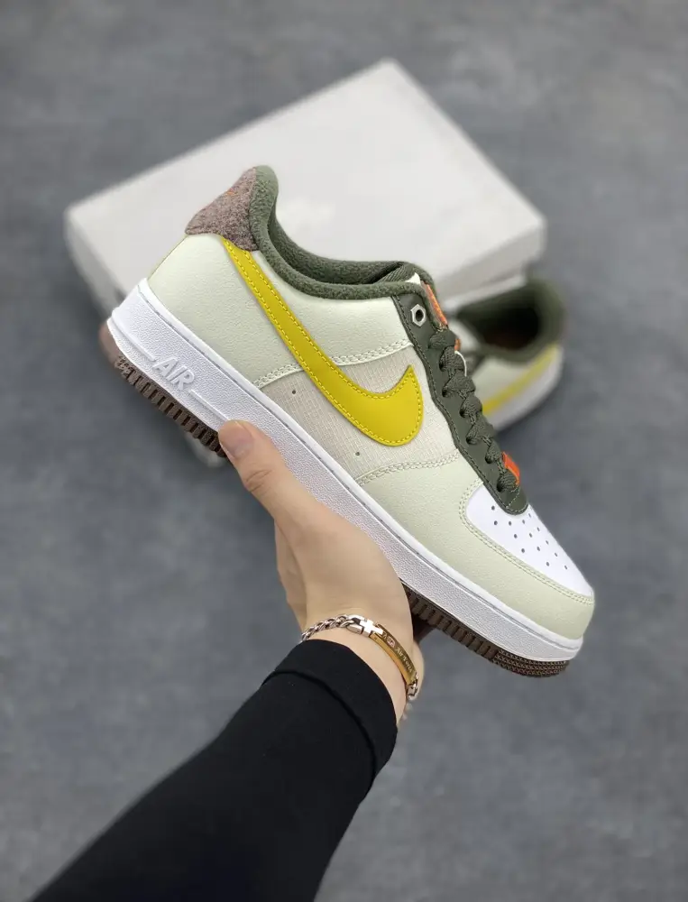 Resilient Nike Air Force 1 Low Mustard Yellow – Low-Top Casual Sneakers for Men and Women, Top , Best Sneakers, Style: FV3647- 1053  ECDDB519