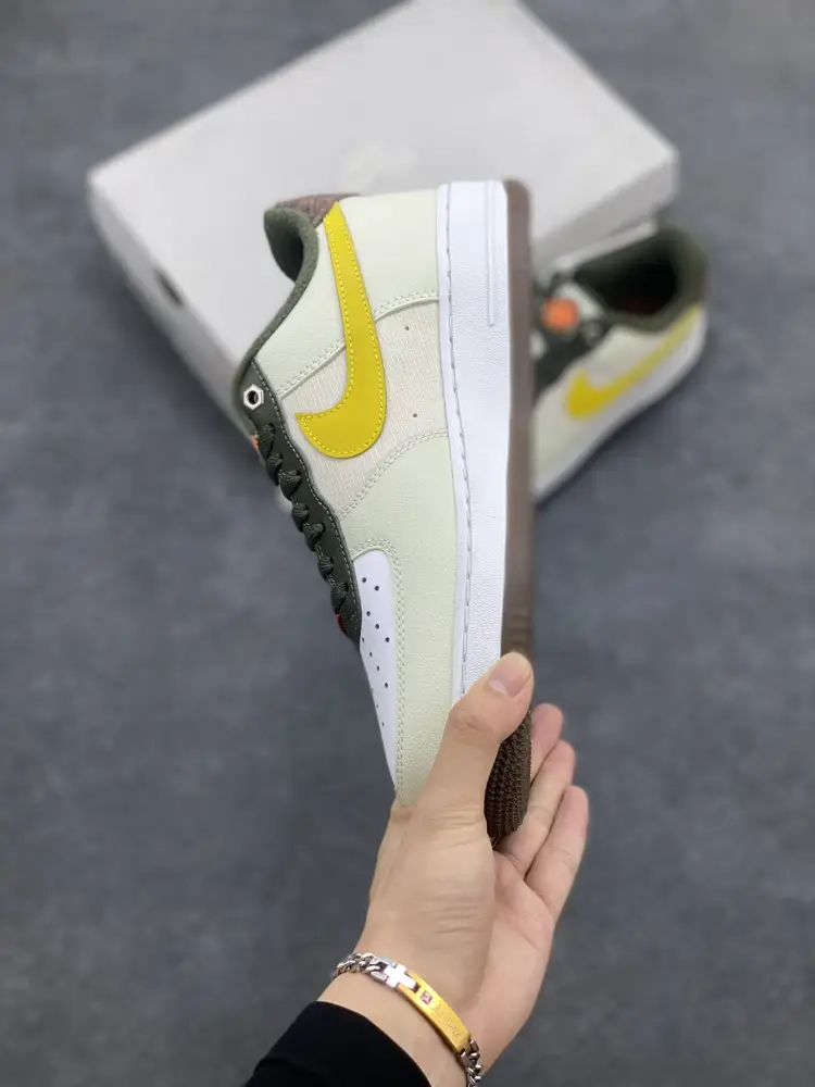 Resilient Nike Air Force 1 Low Mustard Yellow – Low-Top Casual Sneakers for Men and Women, Top , Best Sneakers, Style: FV3647- 1053  ECDDB519