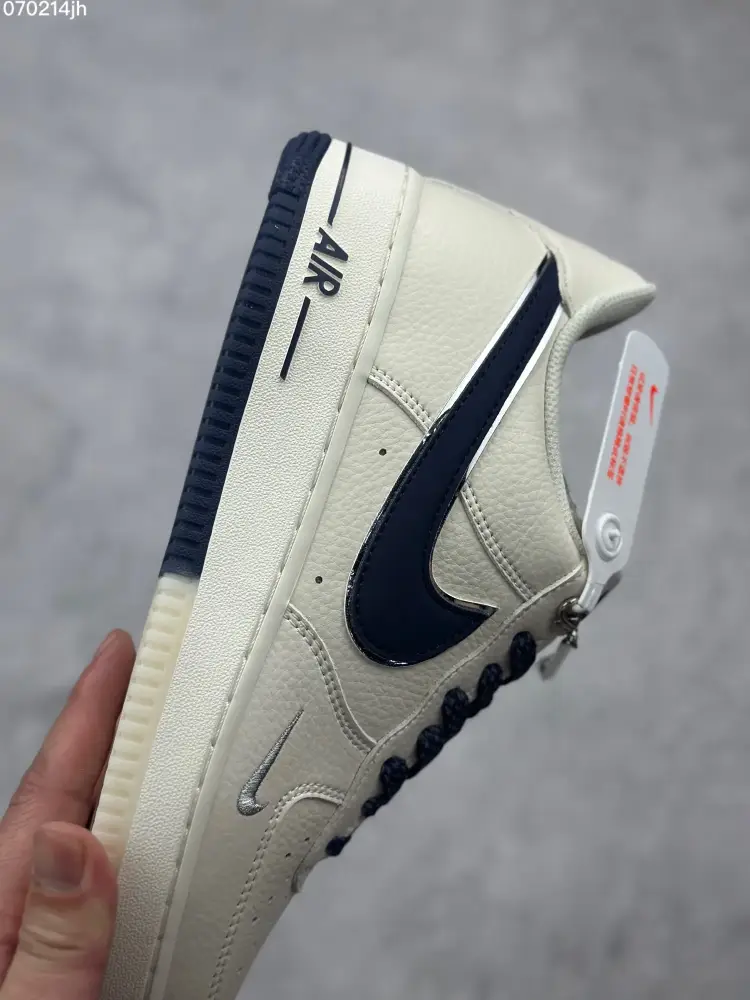 Nike Air Force 1 Low 'Starry Sky' – Cream Deep Blue, Custom Low-Top , Top-Quality Best Sneakers Reliable 1062 