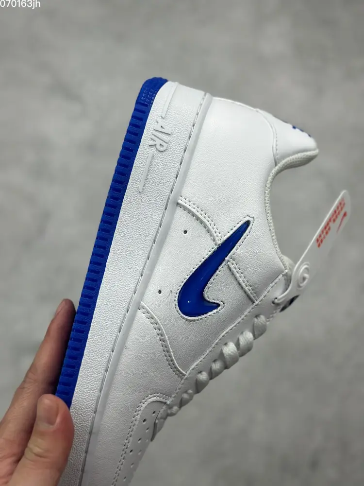 Effortless Nike Air Force 1 Low White Blue Sneakers – Official Authentic Style with Top , CW2288 1063 