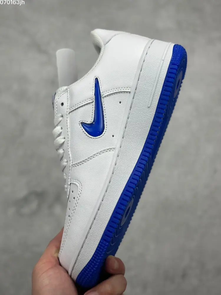 Effortless Nike Air Force 1 Low White Blue Sneakers – Official Authentic Style with Top , CW2288 1063 