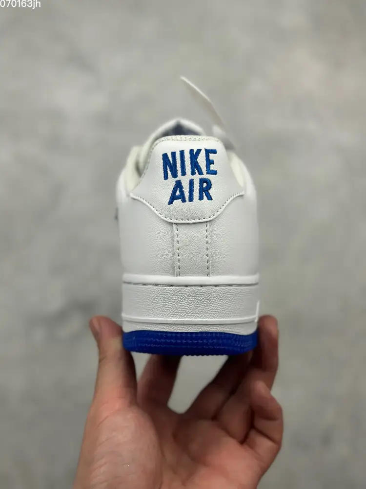 Effortless Nike Air Force 1 Low White Blue Sneakers – Official Authentic Style with Top , CW2288 1063 
