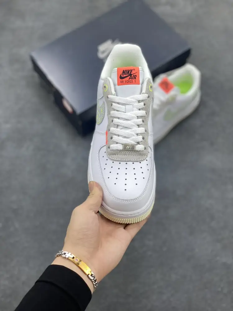 Tailored Nike Air Force 1 Low White Pink Swoosh – Authentic Low-Top Sneakers with Top Style (FB1853- 1056  CBAEE109