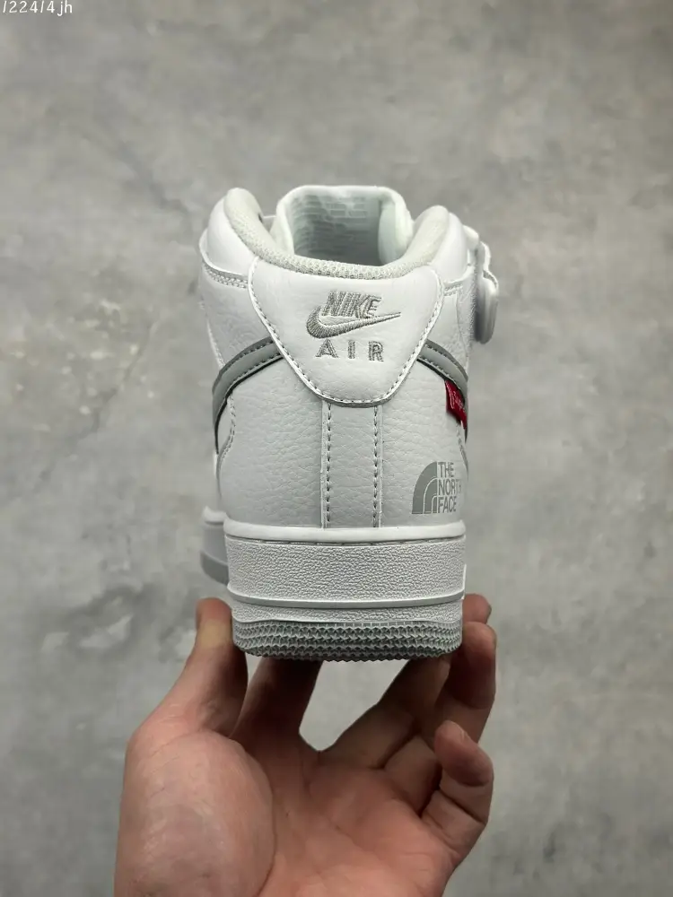 Nike Air Force 1 Mid 'Full Star' White Grey Sneakers – High Quality , Multiple Sizes Available Contemporary 1085 