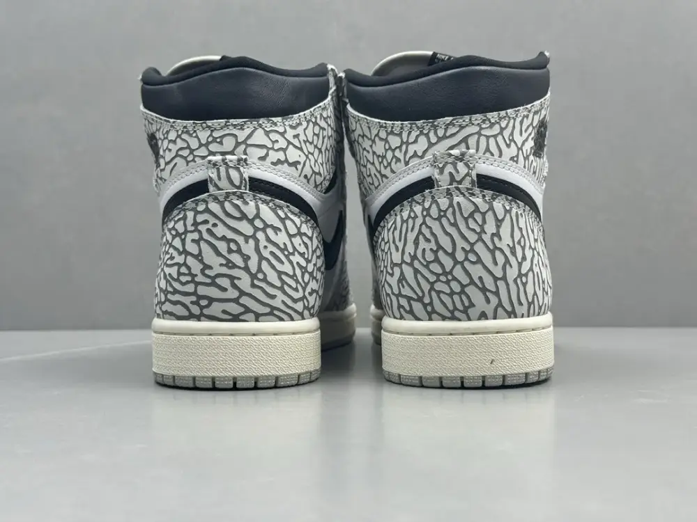 Durable Nike Air Jordan 1 High '270 AJ1' – White Black Elephant Print – Corporate Edition with Top-Quality Best Sneakers 1283  BFDE516