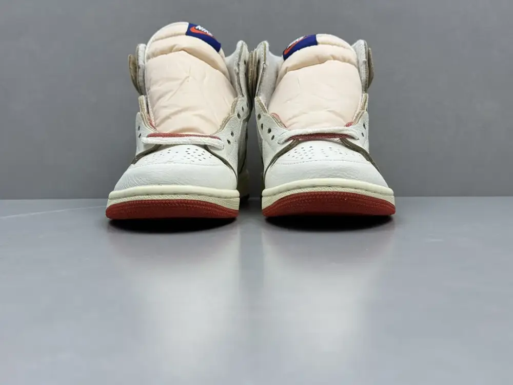Nike Air Jordan 1 High OG 'Cream and Red' – Authentic Style , Best Sneakers Online, Sizes 36-47 Including Half Sizes SmartChoice 1288 